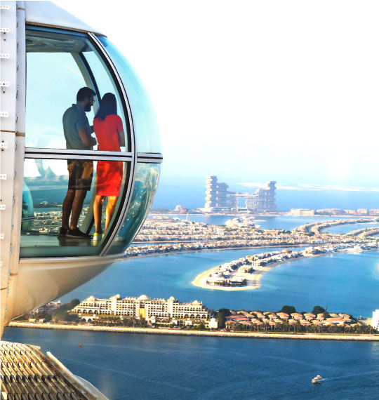  The best views of Dubai from Ain Dubai